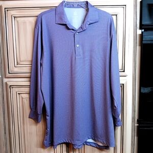 Mens Turtleson Longsleeve Shirt - Purple / White - Longsleeve‎